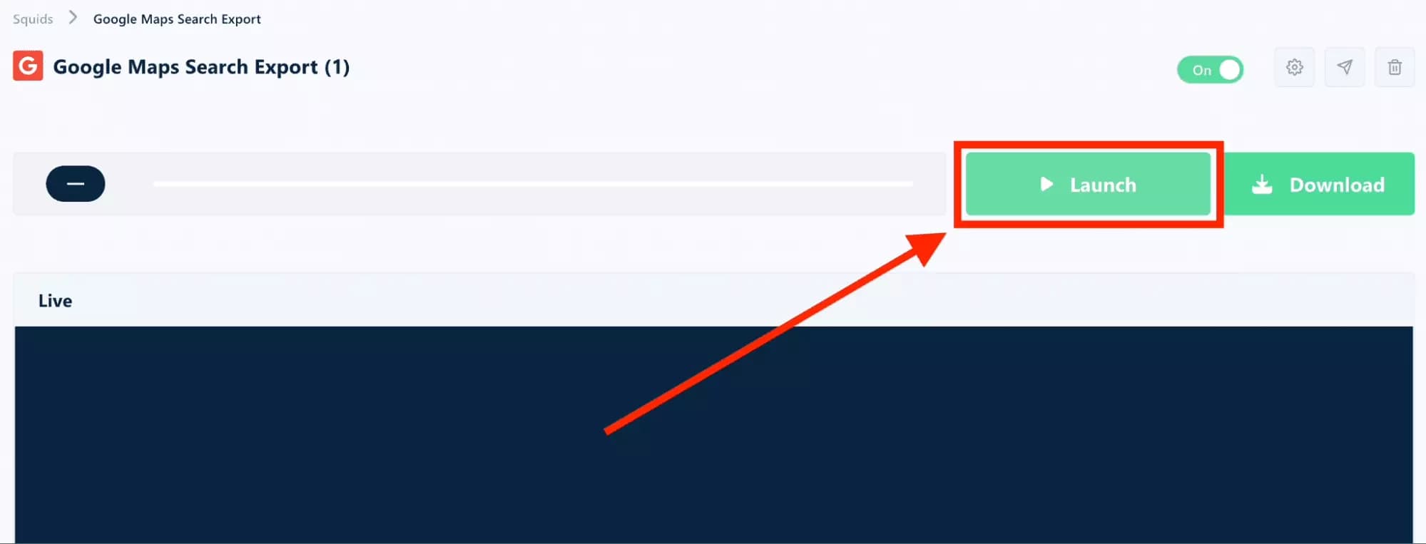 click on launch at squid lobstr area.png