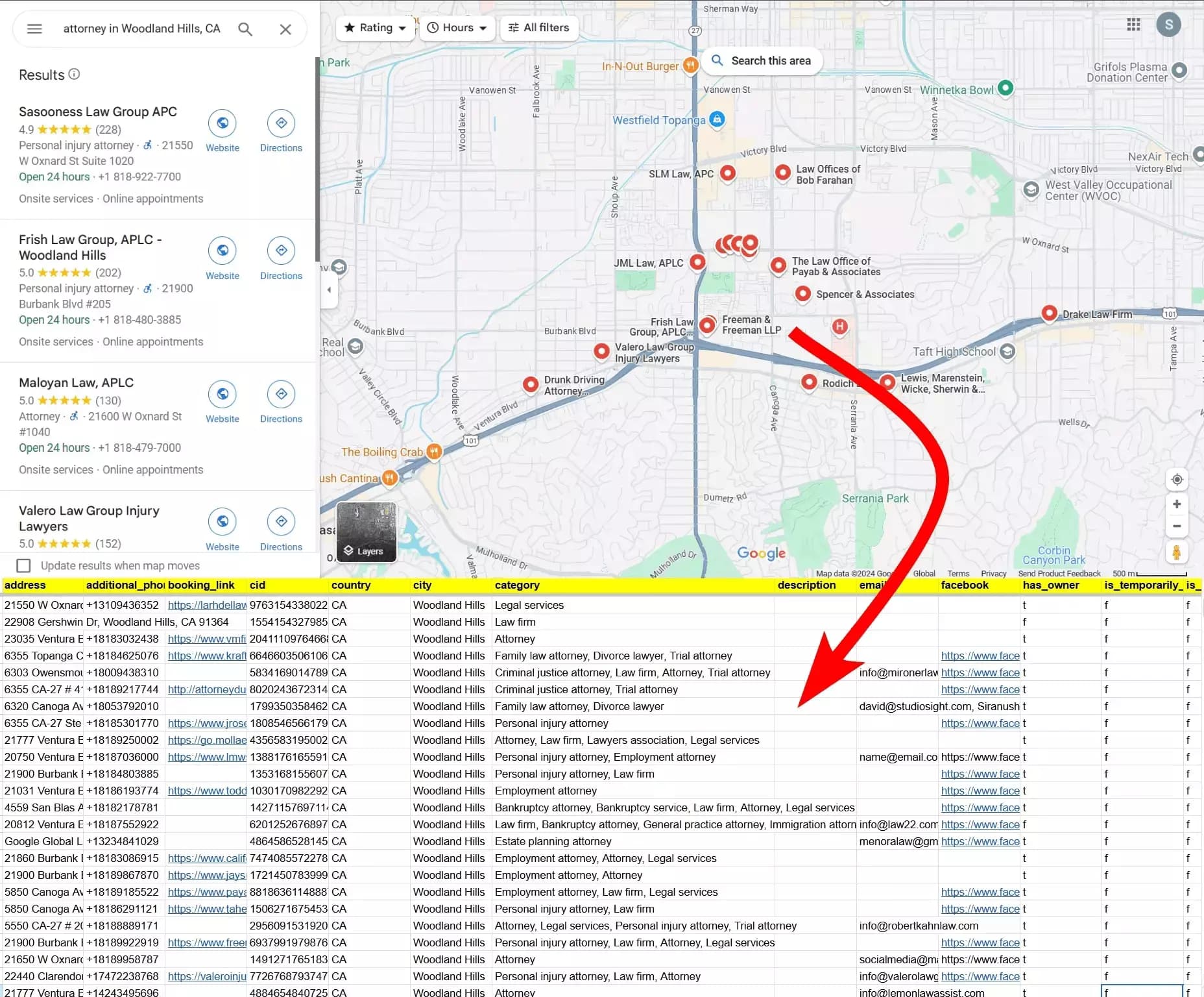 google maps search scraper by lobstr - image5.png