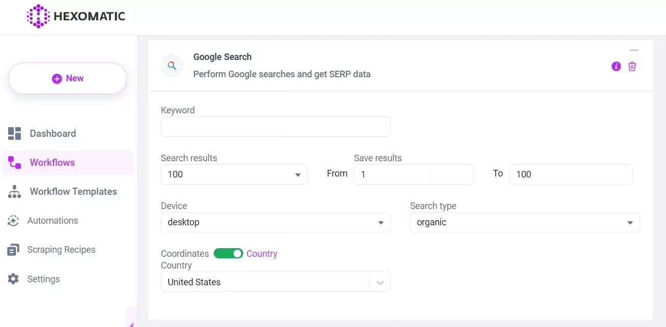 hexomatic add keywords - image61.png