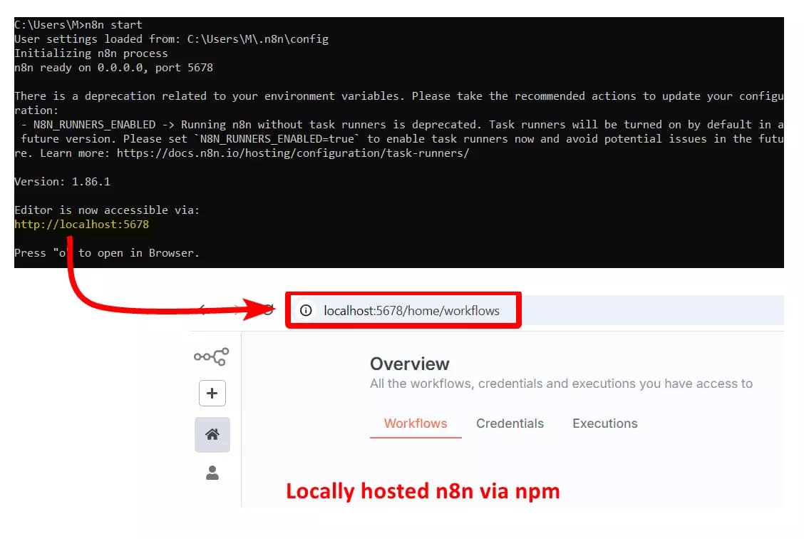 Building an AI Agent to automate Vinted Reselling - How to set up n8n? image20